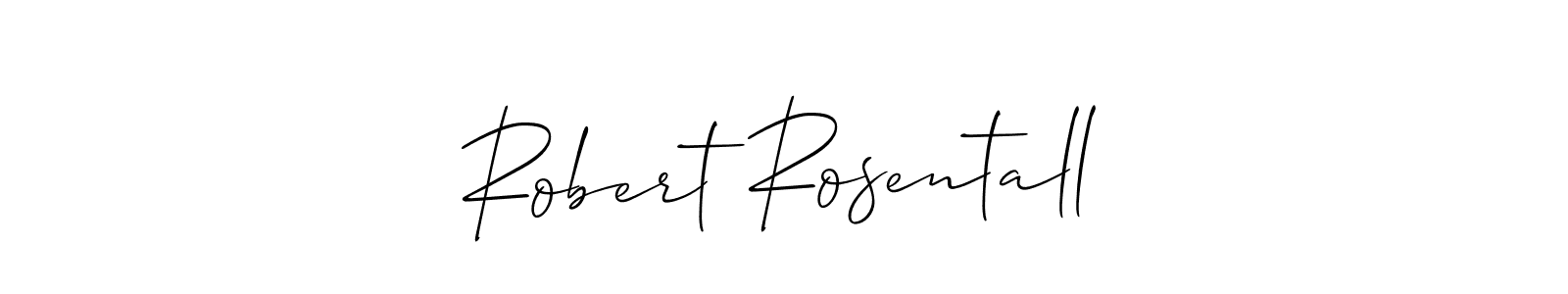 Also You can easily find your signature by using the search form. We will create Robert Rosentall name handwritten signature images for you free of cost using Allison_Script sign style. Robert Rosentall signature style 2 images and pictures png