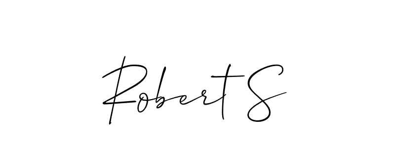 Make a short Robert S signature style. Manage your documents anywhere anytime using Allison_Script. Create and add eSignatures, submit forms, share and send files easily. Robert S signature style 2 images and pictures png