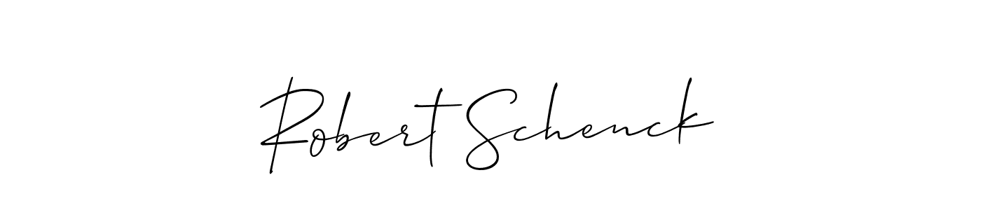 Design your own signature with our free online signature maker. With this signature software, you can create a handwritten (Allison_Script) signature for name Robert Schenck. Robert Schenck signature style 2 images and pictures png