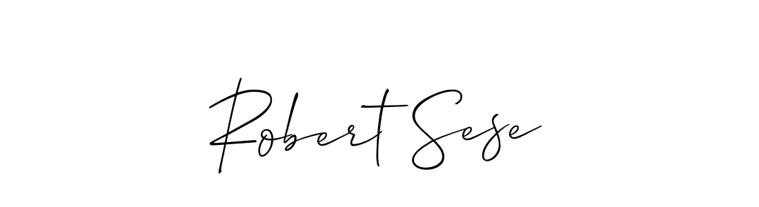 It looks lik you need a new signature style for name Robert Sese. Design unique handwritten (Allison_Script) signature with our free signature maker in just a few clicks. Robert Sese signature style 2 images and pictures png