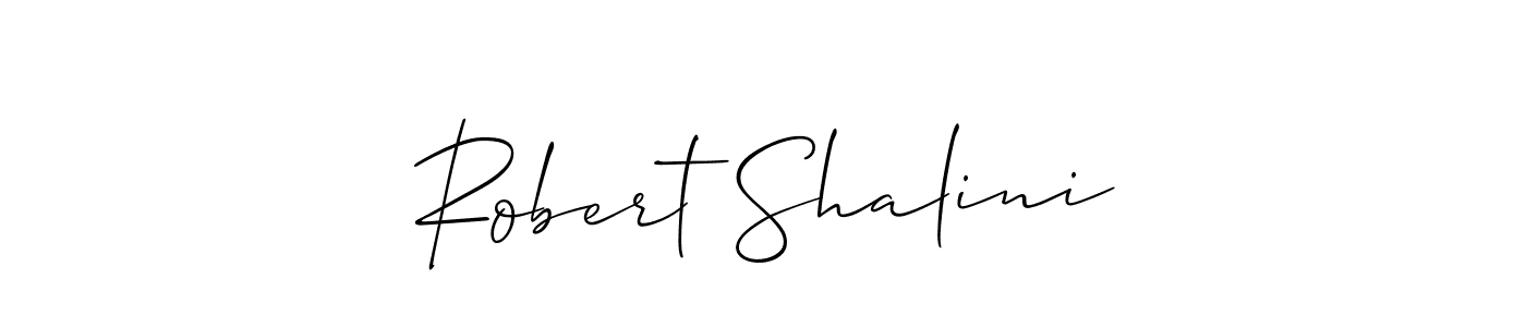 Check out images of Autograph of Robert Shalini name. Actor Robert Shalini Signature Style. Allison_Script is a professional sign style online. Robert Shalini signature style 2 images and pictures png