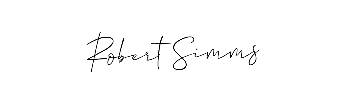 See photos of Robert Simms official signature by Spectra . Check more albums & portfolios. Read reviews & check more about Allison_Script font. Robert Simms signature style 2 images and pictures png