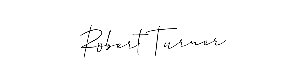 Allison_Script is a professional signature style that is perfect for those who want to add a touch of class to their signature. It is also a great choice for those who want to make their signature more unique. Get Robert Turner name to fancy signature for free. Robert Turner signature style 2 images and pictures png
