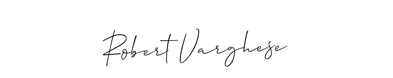 Best and Professional Signature Style for Robert Varghese. Allison_Script Best Signature Style Collection. Robert Varghese signature style 2 images and pictures png