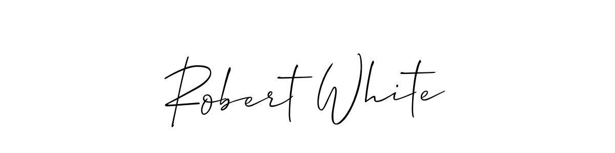 Make a short Robert White signature style. Manage your documents anywhere anytime using Allison_Script. Create and add eSignatures, submit forms, share and send files easily. Robert White signature style 2 images and pictures png