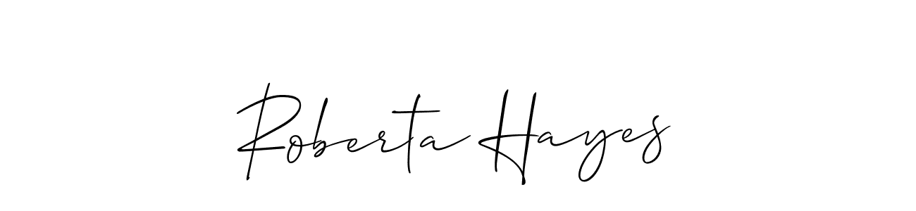 if you are searching for the best signature style for your name Roberta Hayes. so please give up your signature search. here we have designed multiple signature styles  using Allison_Script. Roberta Hayes signature style 2 images and pictures png