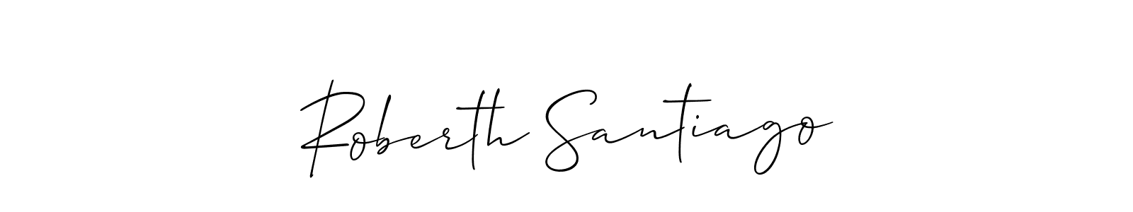See photos of Roberth Santiago official signature by Spectra . Check more albums & portfolios. Read reviews & check more about Allison_Script font. Roberth Santiago signature style 2 images and pictures png