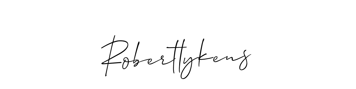 Similarly Allison_Script is the best handwritten signature design. Signature creator online .You can use it as an online autograph creator for name Robertlykens. Robertlykens signature style 2 images and pictures png