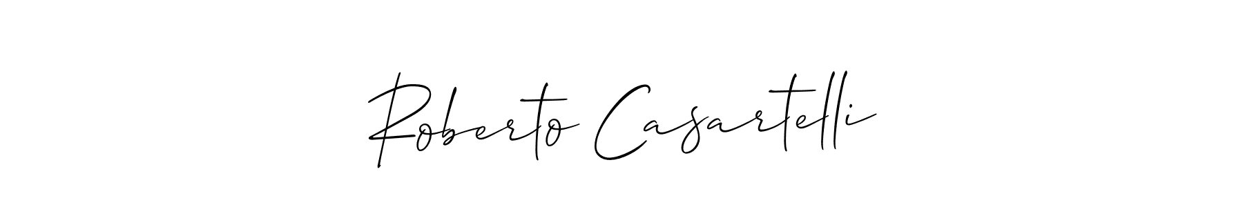 if you are searching for the best signature style for your name Roberto Casartelli. so please give up your signature search. here we have designed multiple signature styles  using Allison_Script. Roberto Casartelli signature style 2 images and pictures png
