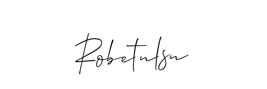 How to Draw Robetnlsn signature style? Allison_Script is a latest design signature styles for name Robetnlsn. Robetnlsn signature style 2 images and pictures png