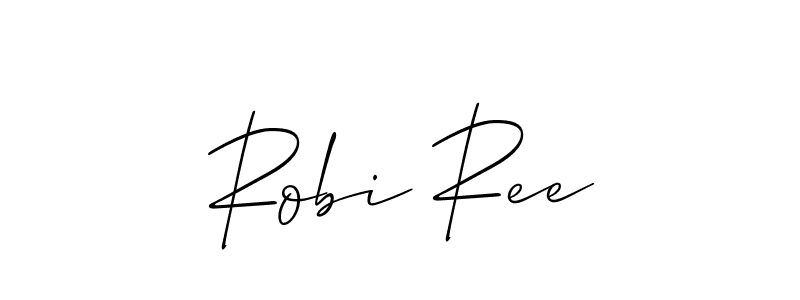 Also You can easily find your signature by using the search form. We will create Robi Ree name handwritten signature images for you free of cost using Allison_Script sign style. Robi Ree signature style 2 images and pictures png