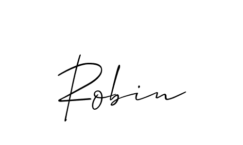 The best way (Allison_Script) to make a short signature is to pick only two or three words in your name. The name Robin include a total of six letters. For converting this name. Robin signature style 2 images and pictures png
