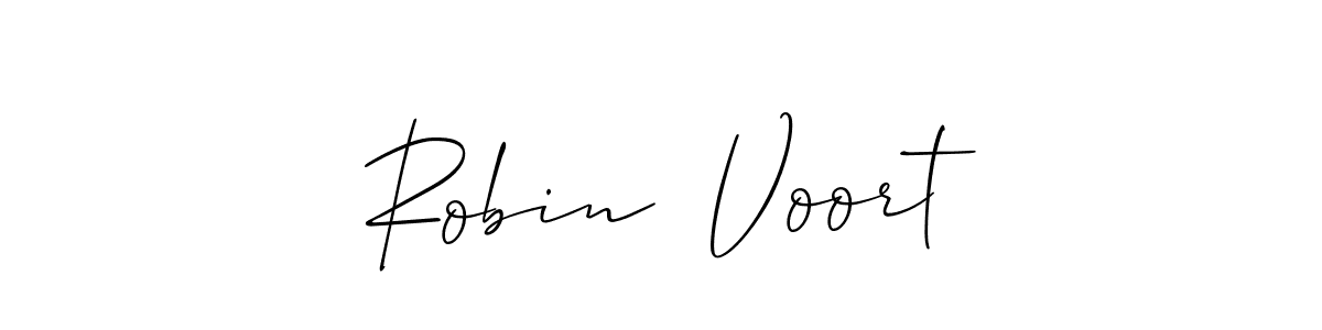 Also we have Robin  Voort name is the best signature style. Create professional handwritten signature collection using Allison_Script autograph style. Robin  Voort signature style 2 images and pictures png