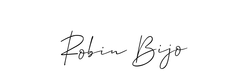 Similarly Allison_Script is the best handwritten signature design. Signature creator online .You can use it as an online autograph creator for name Robin Bijo. Robin Bijo signature style 2 images and pictures png