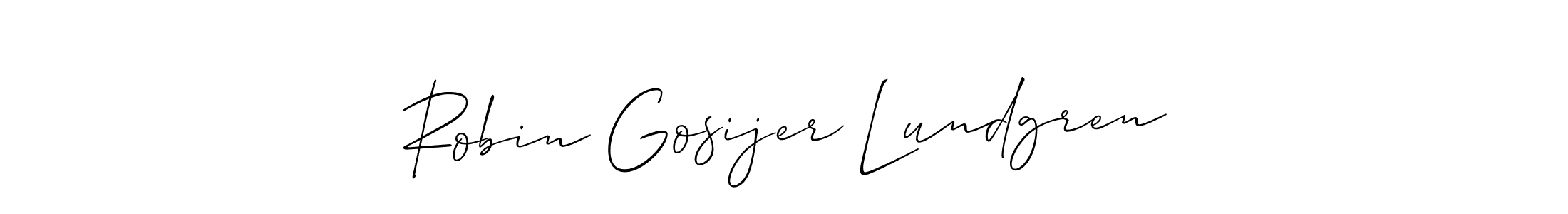 See photos of Robin Gosijer Lundgren official signature by Spectra . Check more albums & portfolios. Read reviews & check more about Allison_Script font. Robin Gosijer Lundgren signature style 2 images and pictures png