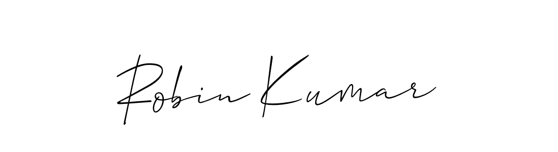 Best and Professional Signature Style for Robin Kumar. Allison_Script Best Signature Style Collection. Robin Kumar signature style 2 images and pictures png