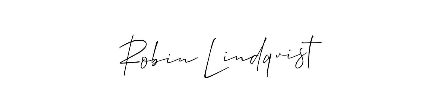 Here are the top 10 professional signature styles for the name Robin Lindqvist. These are the best autograph styles you can use for your name. Robin Lindqvist signature style 2 images and pictures png