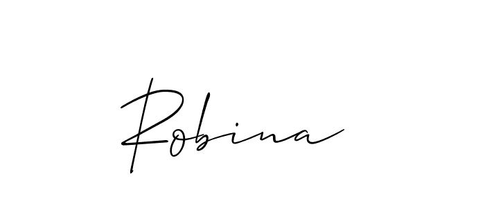 You can use this online signature creator to create a handwritten signature for the name Robina . This is the best online autograph maker. Robina  signature style 2 images and pictures png