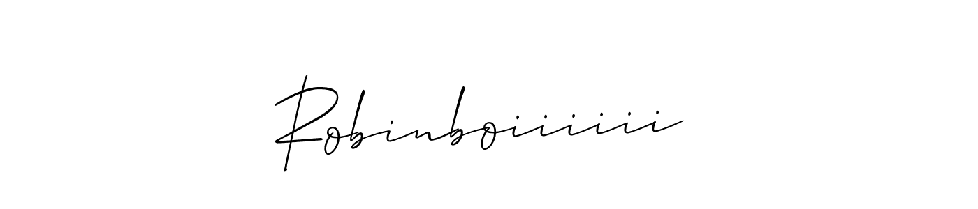 if you are searching for the best signature style for your name Robinboiiiiii . so please give up your signature search. here we have designed multiple signature styles  using Allison_Script. Robinboiiiiii  signature style 2 images and pictures png