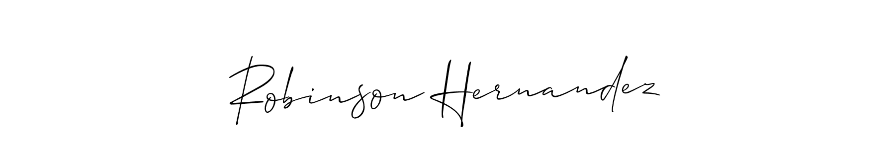 Make a short Robinson Hernandez signature style. Manage your documents anywhere anytime using Allison_Script. Create and add eSignatures, submit forms, share and send files easily. Robinson Hernandez signature style 2 images and pictures png