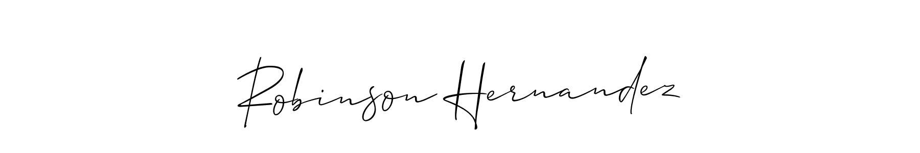 Make a short Robinson Hernandez signature style. Manage your documents anywhere anytime using Allison_Script. Create and add eSignatures, submit forms, share and send files easily. Robinson Hernandez signature style 2 images and pictures png