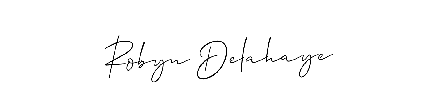 See photos of Robyn Delahaye official signature by Spectra . Check more albums & portfolios. Read reviews & check more about Allison_Script font. Robyn Delahaye signature style 2 images and pictures png