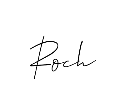 Also we have Roch name is the best signature style. Create professional handwritten signature collection using Allison_Script autograph style. Roch signature style 2 images and pictures png