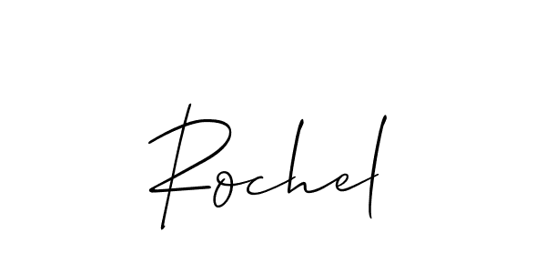 Also You can easily find your signature by using the search form. We will create Rochel name handwritten signature images for you free of cost using Allison_Script sign style. Rochel signature style 2 images and pictures png