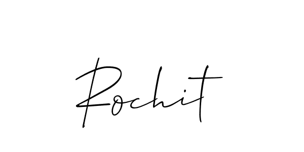 Also we have Rochit name is the best signature style. Create professional handwritten signature collection using Allison_Script autograph style. Rochit signature style 2 images and pictures png