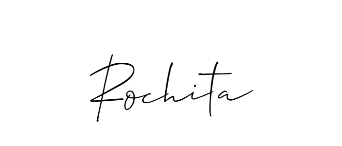 How to Draw Rochita signature style? Allison_Script is a latest design signature styles for name Rochita. Rochita signature style 2 images and pictures png