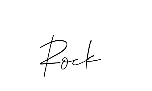 Also You can easily find your signature by using the search form. We will create Rock  name handwritten signature images for you free of cost using Allison_Script sign style. Rock  signature style 2 images and pictures png