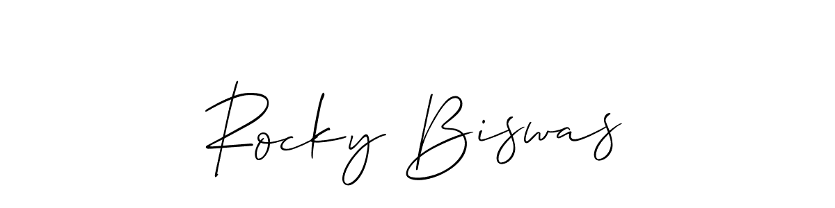 See photos of Rocky Biswas official signature by Spectra . Check more albums & portfolios. Read reviews & check more about Allison_Script font. Rocky Biswas signature style 2 images and pictures png