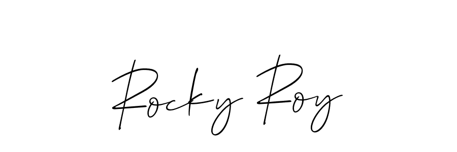 See photos of Rocky Roy official signature by Spectra . Check more albums & portfolios. Read reviews & check more about Allison_Script font. Rocky Roy signature style 2 images and pictures png