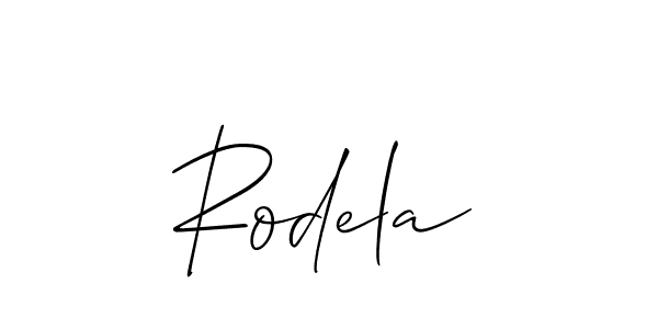 Check out images of Autograph of Rodela name. Actor Rodela Signature Style. Allison_Script is a professional sign style online. Rodela signature style 2 images and pictures png