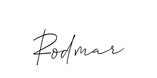 Allison_Script is a professional signature style that is perfect for those who want to add a touch of class to their signature. It is also a great choice for those who want to make their signature more unique. Get Rodmar name to fancy signature for free. Rodmar signature style 2 images and pictures png