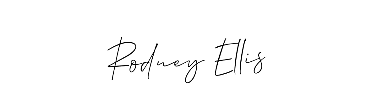 Create a beautiful signature design for name Rodney Ellis. With this signature (Allison_Script) fonts, you can make a handwritten signature for free. Rodney Ellis signature style 2 images and pictures png