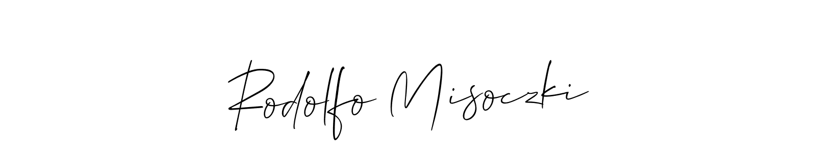 Make a beautiful signature design for name Rodolfo Misoczki. Use this online signature maker to create a handwritten signature for free. Rodolfo Misoczki signature style 2 images and pictures png