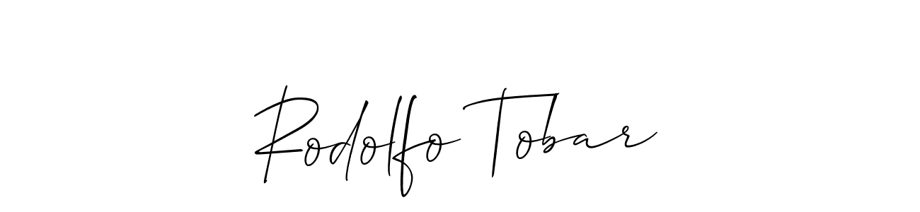 Make a beautiful signature design for name Rodolfo Tobar. Use this online signature maker to create a handwritten signature for free. Rodolfo Tobar signature style 2 images and pictures png