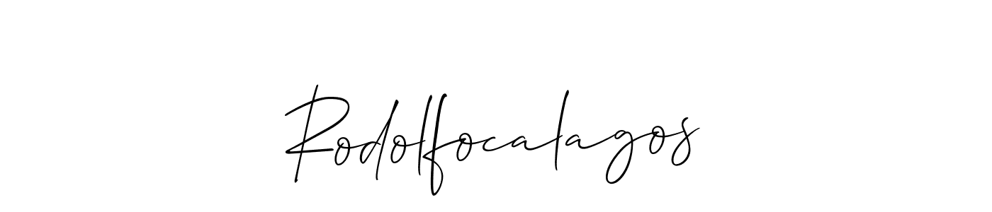 Also we have Rodolfocalagos name is the best signature style. Create professional handwritten signature collection using Allison_Script autograph style. Rodolfocalagos signature style 2 images and pictures png