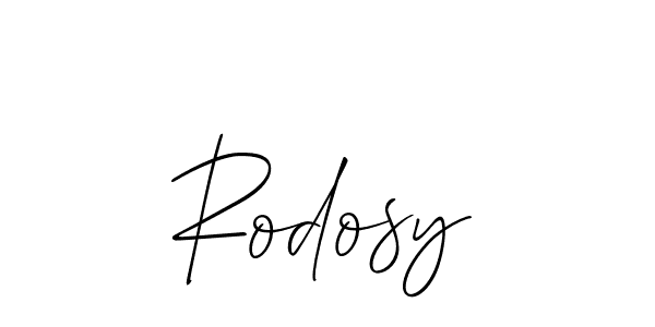 It looks lik you need a new signature style for name Rodosy. Design unique handwritten (Allison_Script) signature with our free signature maker in just a few clicks. Rodosy signature style 2 images and pictures png