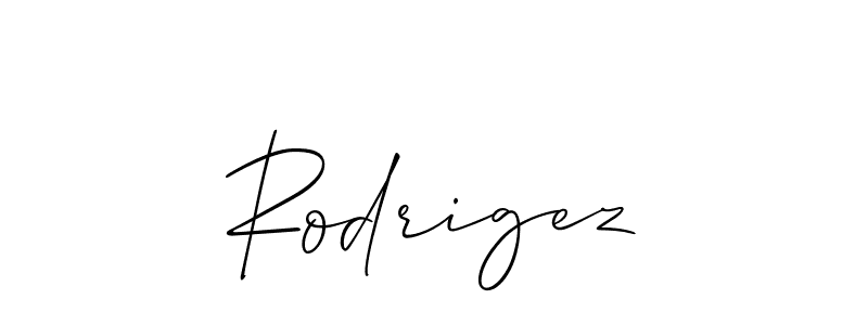 Create a beautiful signature design for name Rodrigez. With this signature (Allison_Script) fonts, you can make a handwritten signature for free. Rodrigez signature style 2 images and pictures png