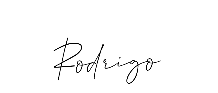 You should practise on your own different ways (Allison_Script) to write your name (Rodrigo) in signature. don't let someone else do it for you. Rodrigo signature style 2 images and pictures png