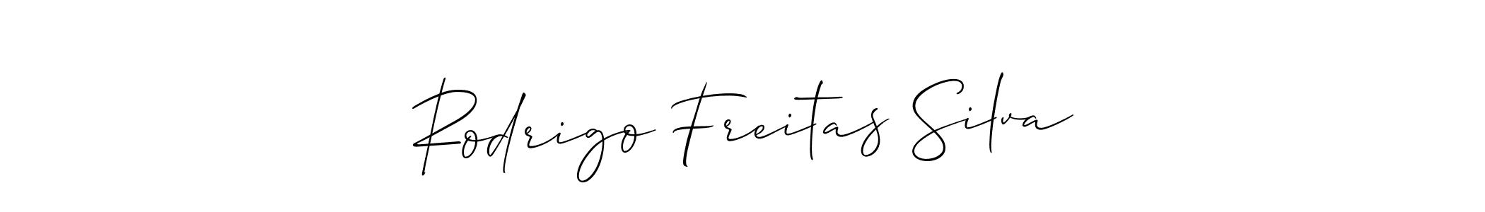 How to make Rodrigo Freitas Silva signature? Allison_Script is a professional autograph style. Create handwritten signature for Rodrigo Freitas Silva name. Rodrigo Freitas Silva signature style 2 images and pictures png