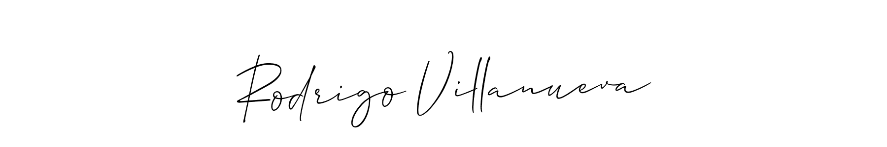 Once you've used our free online signature maker to create your best signature Allison_Script style, it's time to enjoy all of the benefits that Rodrigo Villanueva name signing documents. Rodrigo Villanueva signature style 2 images and pictures png
