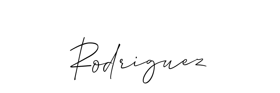 Also we have Rodriguez name is the best signature style. Create professional handwritten signature collection using Allison_Script autograph style. Rodriguez signature style 2 images and pictures png