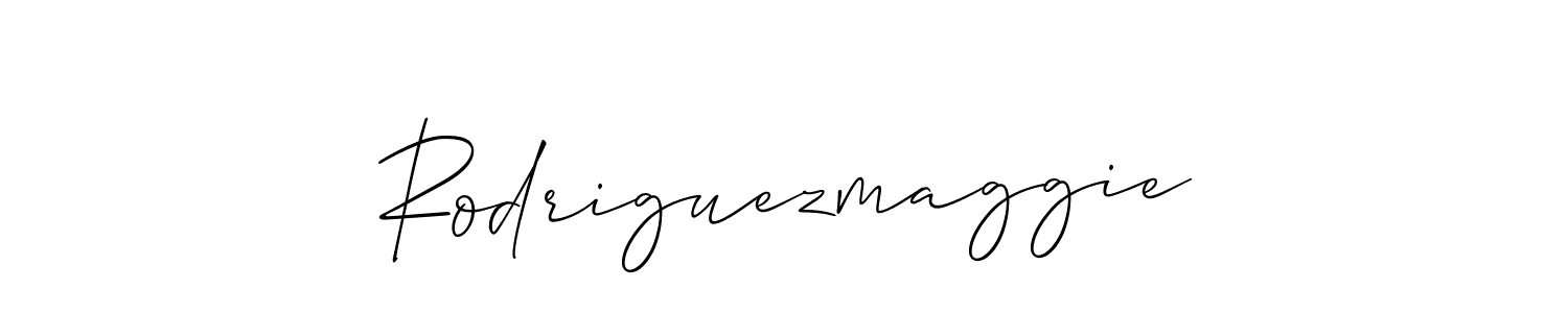 Also You can easily find your signature by using the search form. We will create Rodriguezmaggie name handwritten signature images for you free of cost using Allison_Script sign style. Rodriguezmaggie signature style 2 images and pictures png