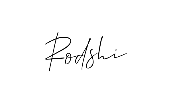 You can use this online signature creator to create a handwritten signature for the name Rodshi. This is the best online autograph maker. Rodshi signature style 2 images and pictures png