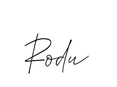 It looks lik you need a new signature style for name Rodu. Design unique handwritten (Allison_Script) signature with our free signature maker in just a few clicks. Rodu signature style 2 images and pictures png