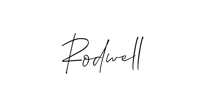How to Draw Rodwell signature style? Allison_Script is a latest design signature styles for name Rodwell. Rodwell signature style 2 images and pictures png