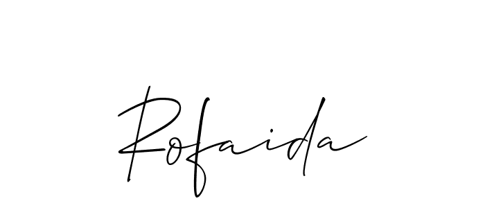 Here are the top 10 professional signature styles for the name Rofaida. These are the best autograph styles you can use for your name. Rofaida signature style 2 images and pictures png